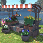生花商の露店